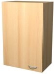 Smart M&ouml;bel K&uuml;chen H&auml;ngeschrank - 60 cm breit x 89 cm hoch - Buche &ndash; Namu