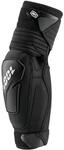 100% Fortis Elbow Guards Black - L/XL