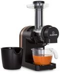 Klarstein Bella Elegance Saftpresse 200 W, Entsafter mit 400 ml, BPA-frei,
