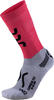 UYN Damen Run Compression Fly Socken, Schwarz/Pink, 41/42