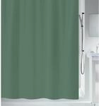 Spirella Anti-Schimmel Duschvorhang - Anti-Bakteriell, waschbar, wasserdicht -