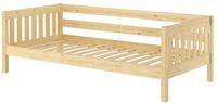 Erst-Holz&reg;Gem&uuml;tliches Kinderbett mit Dreiseitiger Sicherung 90 x 200 cm