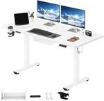 SANODESK H&ouml;henverstellbarer Schreibtisch elektrisch 140x60 cm | ergonomischer