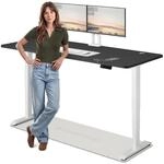 Desktronic HomePro H&ouml;henverstellbarer Schreibtisch 200 &times; 80 cm &ndash; Elektrischer