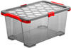 Rotho Evo Total Protection Aufbewahrungsbox 44l mit Deckel, lebensmittelechter
