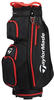 TaylorMade Golf Pro Stand & Cart Bag 2023, Black / Red