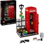 LEGO Ideas 21347 Londoner Telefonzelle, Heimdekoration f&uuml;r Anglophile