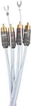 Supra Cables 1,5 m Phonokabel mit hocheffizienter Schirmung und GND Masseleitung