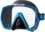 Tusa M1001 Freedom HD Scuba Diving Mask Black Silicone - Fish Tail Blue