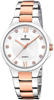 Festina Damen Analog Quarz Uhr mit Edelstahl Armband F20612/1