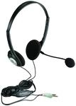 Manhattan Stereo Headset (integrierte Lautst&auml;rkenkontrolle) sehr leicht schwarz