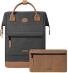 Caba&iuml;a - Adventurer Rucksack London Maxi 23L - Wasserabweisend - Laptopfach...