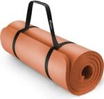 TRESKO&reg; Yogamatte Rutschfest & Gepolstert mit Tragegurt 185x60 & 190x100 cm