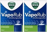 Wick VapoRub Erk&auml;ltungssalbe 2 x 100 g Sparset
