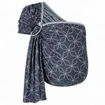 Hoppediz Ring-Sling Babytragetuch ab Geburt, Malm&ouml; Denim