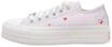 Converse Chuck Taylor All Star Lift Platform Y2K Heart Low Top Sneaker Lilla da Donna