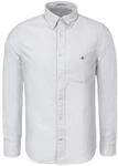 GANT Regular Fit Hemd Langarm gekn&ouml;pft wei&szlig;