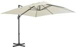vidaXL Ampelschirm Alu 300x300 cm Gartenschirm Sonnenschrim Marktschirm Schirm
