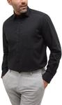 ETERNA Comfort Fit Hemd Langarm New Kent Kragen Popeline schwarz