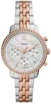 Fossil Neutra Watch f&uuml;r Damen, Chronographenwerk mit Edelstahl- oder Lederarmband