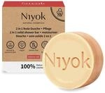 Niyok&reg; 2-in-1 Feste Dusche + Pflege "Intense Red" (80g) &bull; Naturkosmetik Duschseife