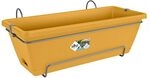 elho Barcelona All-in-1 50cm Balkonkasten - Honig Gelb | L 27.5 x B 49.5 x H...