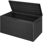 Casaria&reg; Gartenbox 280L UV-best&auml;ndig Griffmulden Verschlussvorrichtung Balkon