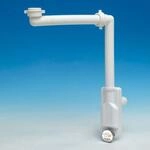 lira Bad NT Siphon Waschbecken, Kunststoff, Wei&szlig;, unica