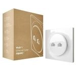 FIBARO Walli N Ethernet Outlet / Netzwerkdose Unterputz 2x RJ45 cat.6 10 Gigabit,