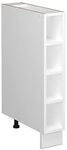 Vicco K&uuml;chenregal Fame-Line, Wei&szlig;, 15 cm