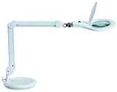 MAUL LED Lupenlampe wei&szlig; MAULmakro freistehend f&uuml;r feine Details