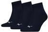 PUMA Unisex Plain 3P Quarter Socke, Blau (Navy), 35-38, 3er Pack