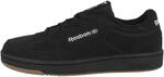 Reebok Club C 85 Unisex, Cblack Ftwwht Rbkle3, 43 EU