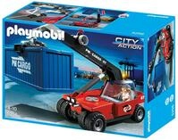 PLAYMOBIL 5256 Gro&szlig;er Containerstapler