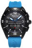 Alpina Herren Analog-Digital Quarz Uhr mit Gummi Armband AL-284LBBW5AQ6