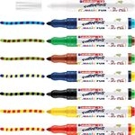 edding 13 Funtastics Magic Marker - bunt - 8 Stifte - Rundspitze 2-4 mm - Buntstife