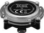MONACOR 163400 EX-40/4 Koerperschall-Lautsprecher 40W 4&acirc;&bdquo;&brvbar; Metall, Schwarz...