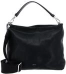 Abro Leather Dalia Hobo Bag Kaia Black/Nickel