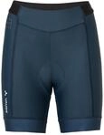 VAUDE Women's Posta Tights Shorty, Rennrad Hose, Passform: Slim fit, Dark sea, 42