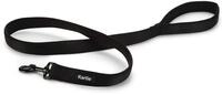 Karlie Art Sportiv Premium, Hundeleinen, Nylon, Schwarz, 120x2,5 cm