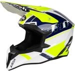 AIROH WRAAAP FEEL YELLOW/BLUE GLOSS S