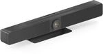 PureLink Vuelogic Videobar mit AV Hub, 4K Weitwinkel (120&deg;), 5X Zoom, Auto Framing,