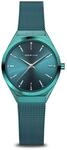 BERING Damen Uhr Quarz Movement - Ultra Slim Collection mit Edelstahl und Saphirglas