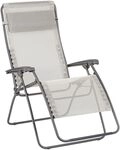 Lafuma Relax Sessel ohne Schwerkraft &ndash; XL RSXA Clip XL Batyline&reg; Iso Beige Seigle