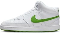Nike Damen WMNS Court Vision Mid Sportschuh, Wei&szlig; Gr&uuml;n, 38 EU