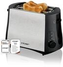 Cloer 3419 Toaster f&uuml;r 2 Toastscheiben, 825 W, integrierter Br&ouml;tchenaufsatz,