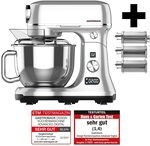 GASTROBACK Design K&uuml;chenmaschine Advanced Digital 20-teilig &ndash; Mit 5L Edelstahl,