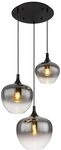 Globo Pendelleuchte 3-flammig Maxy schwarz - 15548-3H