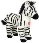 Teddy Hermann 90482 Zebra 25 cm, Kuscheltier mit idealem Recyclinganteil