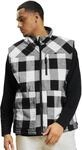 Brandit Lumber Vest, Farbe: white/blac, Gr&ouml;&szlig;e: S